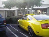that yellow car