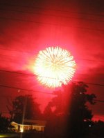 Fireworks.