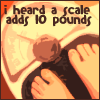 Scales Add 10 Pounds